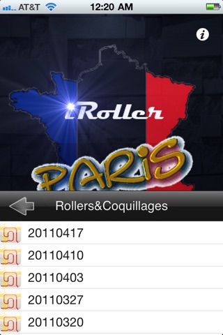 iRoller Paris, the only app with skate statistics, calories consumed screenshot 2