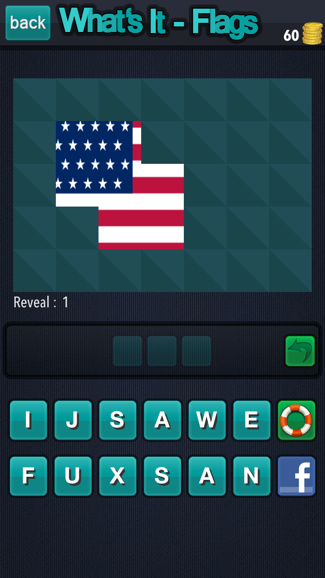 What's it? ~ flags ~ guess the picture behind the squares Screenshot 1