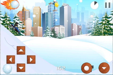 Ninja Snow Racer Free screenshot 2