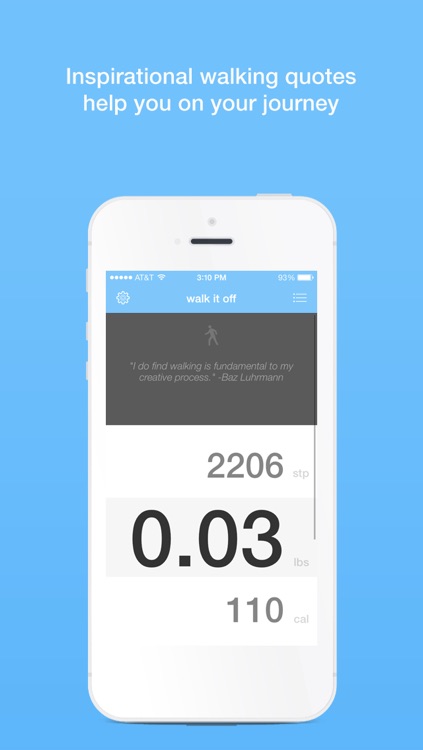 Walk It Off: A Pedometer for Weight Loss screenshot-4