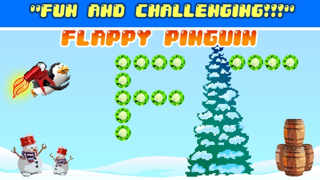 Ice Racing - Flappy Pinguin Pixelated Edition(圖3)-速報App