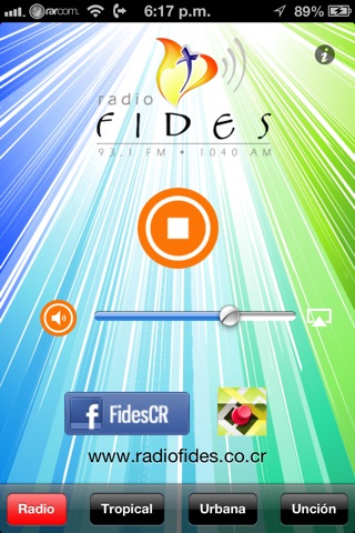 Radio Fides screenshot 2