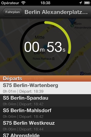 Fahrplan - Der Haltestellenfahrplan mit dem du keine Bahn verpasst! screenshot 2