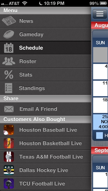 Houston Football Live screenshot-3