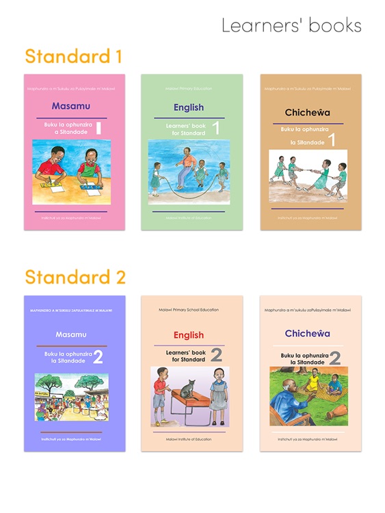 Malawi Learners' Books - Standard 1 & 2