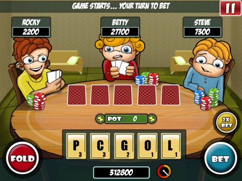 Word Poker HD screenshot 2