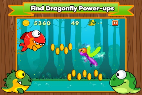 Flappy Swamp: The Cutest Reptile Flyers screenshot 3