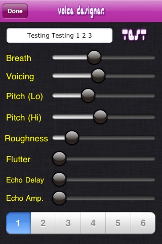 SynthSpeak screenshot 2