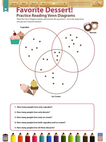 Kids Math:Graphs&Data Worksheets(Grade2) screenshot 3