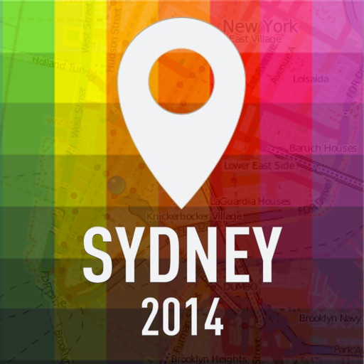 Offline Map Sydney - Guide, Attractions and Transports icon