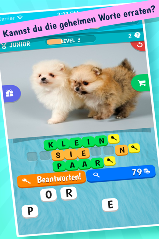 3 Words: Cute Animals – a word game based on cuddly animal pictures screenshot 4