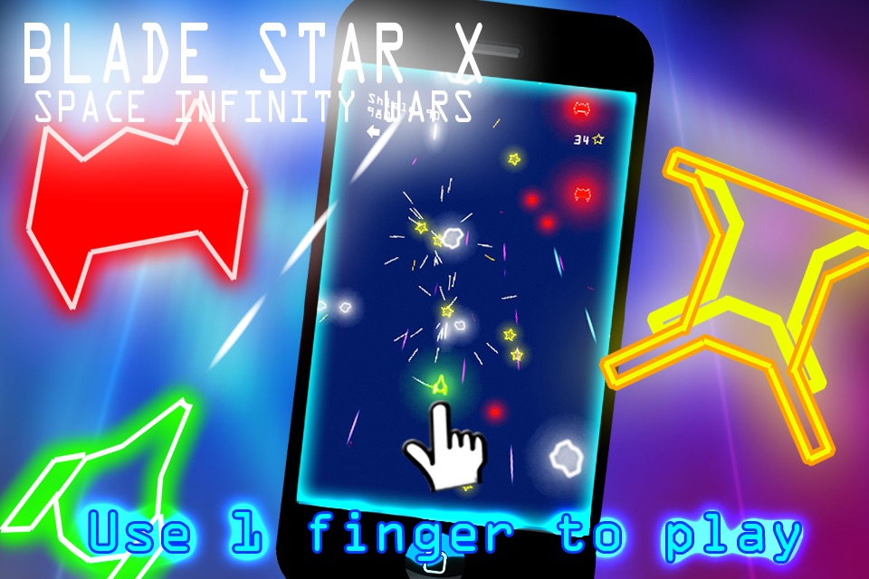 Blade Star X : Space Infinity War - by Cobalt Play 8 Bit Games screenshot 3