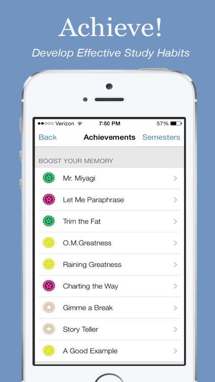 Study Habits – Helping Students in High School & College Organize, Schedule, Learn & Succeed! screenshot-4