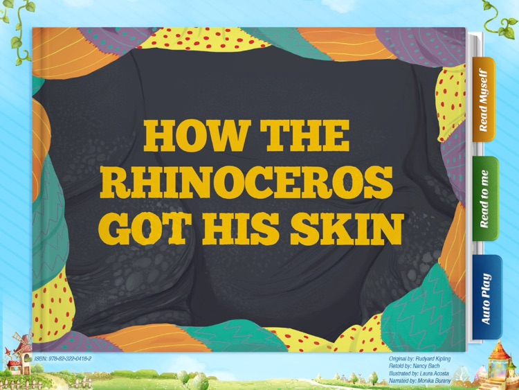 How the Rhinoceros Got his Skin - Have fun with Pickatale while learning how to read!