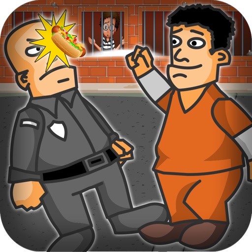 Prisoner Food Fight - Jail Hero Orange Defender icon