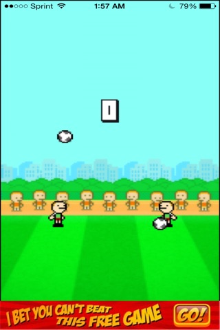 Ball Juggling Rush Race Free Arcade Fafmily Soccer Game screenshot 2