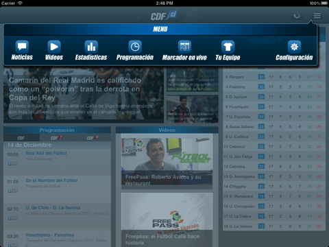 CDF Chile para iPad screenshot 2