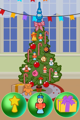 Xmas / Christmas Tree Dressing up Game for Kids screenshot 2