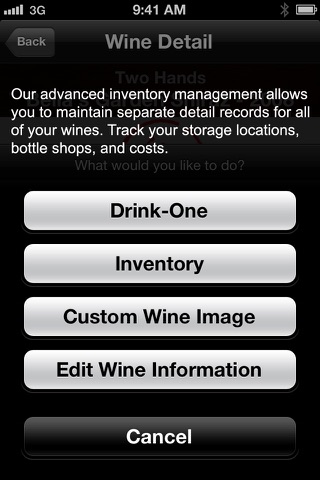 Velvet Vine - Wine Cellar Lite screenshot 3