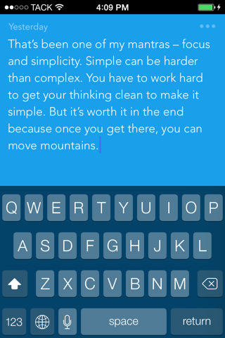 Noted by Tack - Write simply beautiful notes screenshot 2