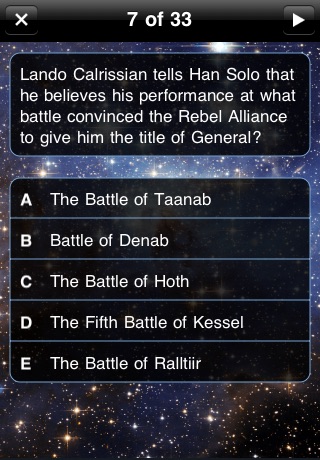 Star Wars Trivia Quiz screenshot 2