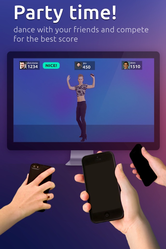 Jamo = Dance games from Wii. Now just dance with iPhone on the go. Not affiliated with Zumba fitness. screenshot 3