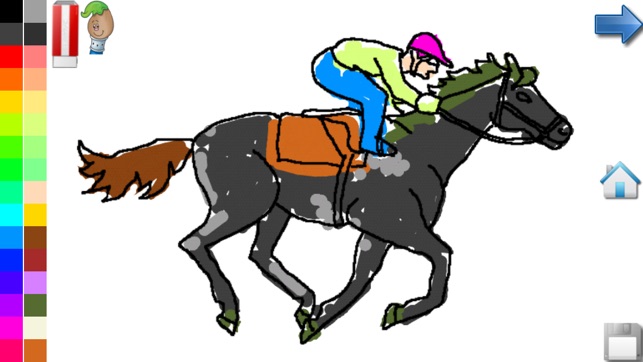 Coloring Book Horses And Pony Pages For Toddlers On The App Store