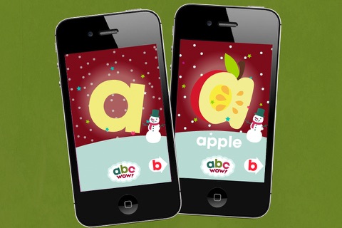 abc WOW Christmas! - Holidays Alphabet Flash Cards & Letters Song - Interactive Xmas ABCs for Holiday Learning screenshot 2