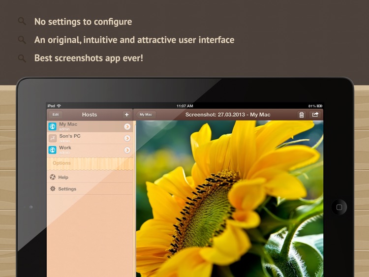 Screenshoter HD - capture screen of the remote Mac and PC screenshot-4