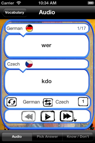 Mobilní Učitel - Výuka Němčiny screenshot 2