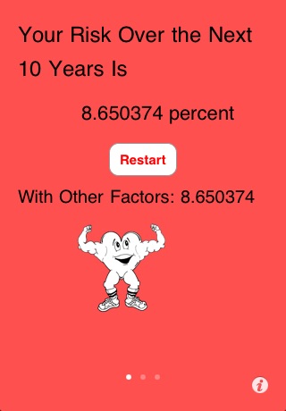 Heart Disease Risk Calculator screenshot 2