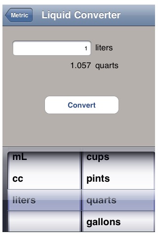 Metric Converter K screenshot 4