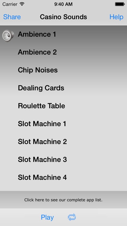 Casino Sounds