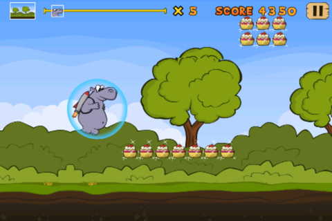 Hippo Rush Free screenshot 2