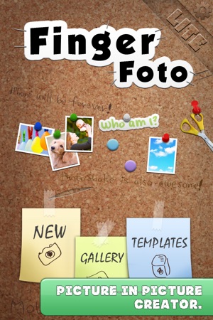 FingerFoto Lite - Freestyle Collage Maker(圖1)-速報App