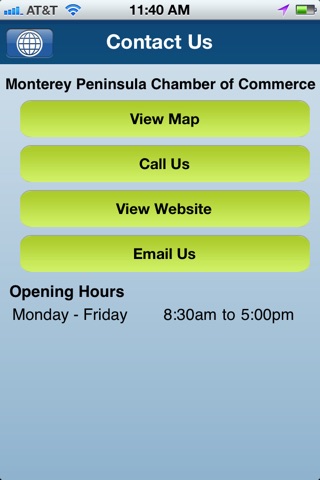 Скриншот из Monterey Peninsula Chamber of Commerce