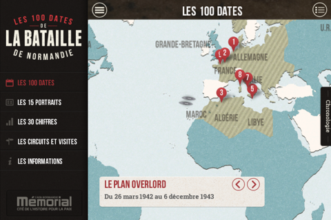 100 Dates Bataille de Normandie screenshot 2