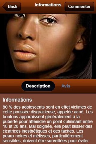 Dermatologue Peaux Noires et Métissées screenshot 3