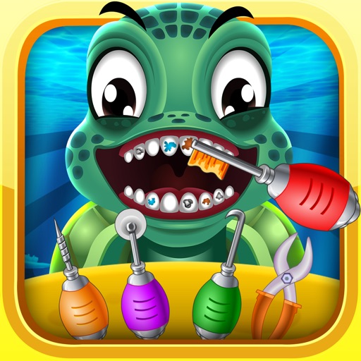 Aqua Baby Shark Dentist Little Escape - crazy doctor care game icon