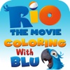 Rio The Movie, Coloring with Blu