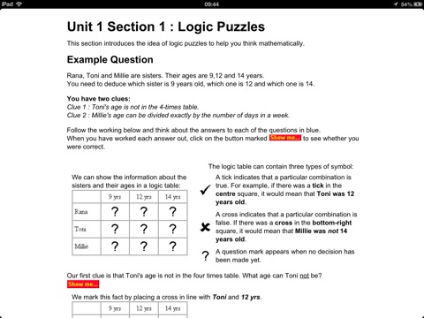 Mastering Mathematics screenshot 2