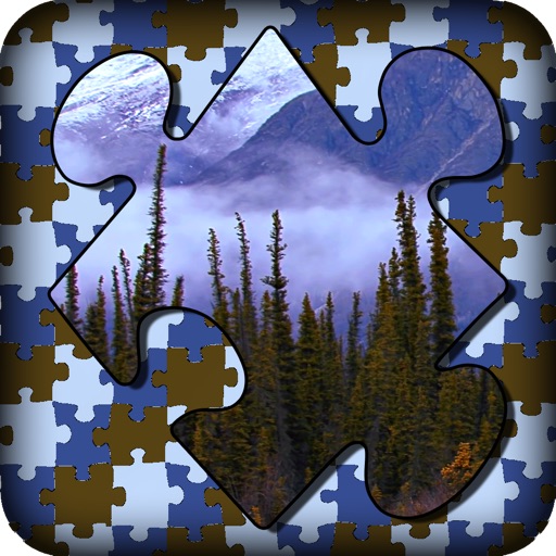 Forests Living Jigsaw Puzzles and Puzzle Stretch Icon