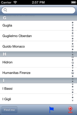 Firenze (Florence) Street Map. screenshot 3