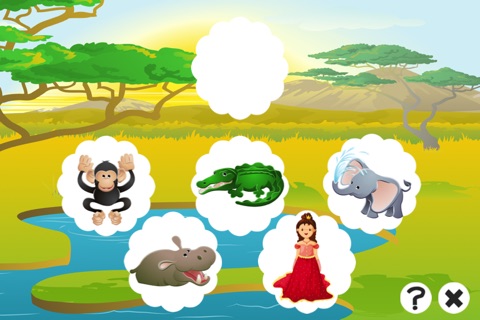Find the Mistake in the Pictures - Educational Interactive Learning Game For Kids – Wild Animals screenshot 3