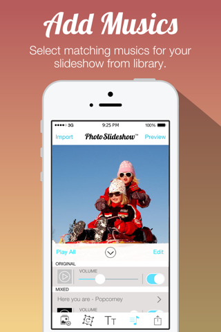 Photo Slideshow Free - Create Slideshow with Transitions and Background Music screenshot 3