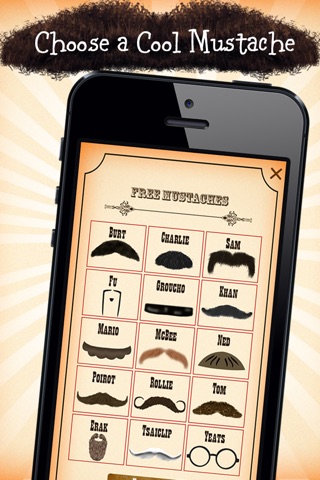 Mustache Scape – The Mustache Face Makeover App ( Mustache me + you, Funny Mustache bash maker, Put mustache, beard or glasses on man, woman, girl, boy or pet's face ) screenshot 3