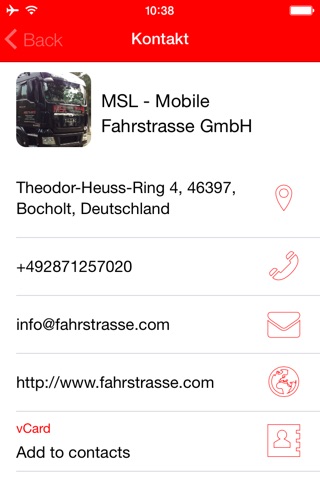 MSL mobile Fahrstrasse screenshot 4
