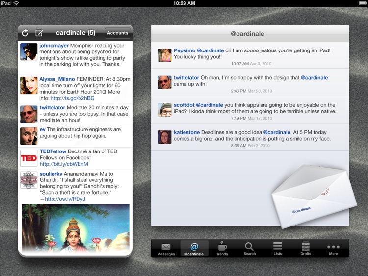 Twittelator for iPad and Twitter