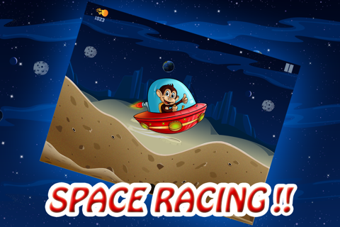 Gravity Star Monkey :  Moon Surfers - Little Space Pet Adventure (Free Game) screenshot 2