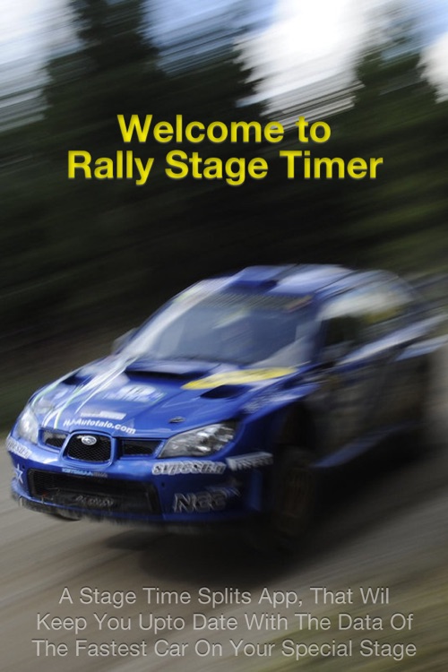 Rally Stage Timer